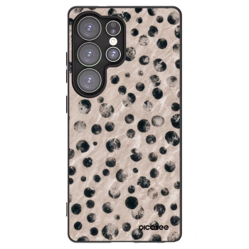 Picasee silikonski črni ovitek za Samsung Galaxy S25 Ultra 5G - Inked