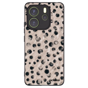 Picasee silikonski črni ovitek za Xiaomi Redmi Note 14 4G - Inked