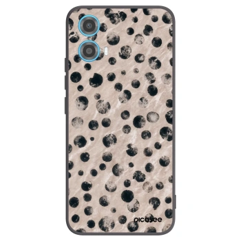 Picasee silikonski črni ovitek za Motorola Moto G34 5G - Inked