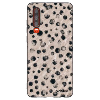 Picasee silikonski črni ovitek za Huawei P30 - Inked