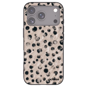 Picasee silikonski črni ovitek za Apple iPhone 17 Pro - Inked