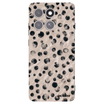 Picasee silikonski črni ovitek za Motorola Edge 60 Pro - Inked