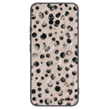 Picasee silikonski črni ovitek za Xiaomi Redmi Note 9 Pro - Inked
