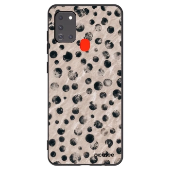 Picasee silikonski črni ovitek za Samsung Galaxy A21s - Inked