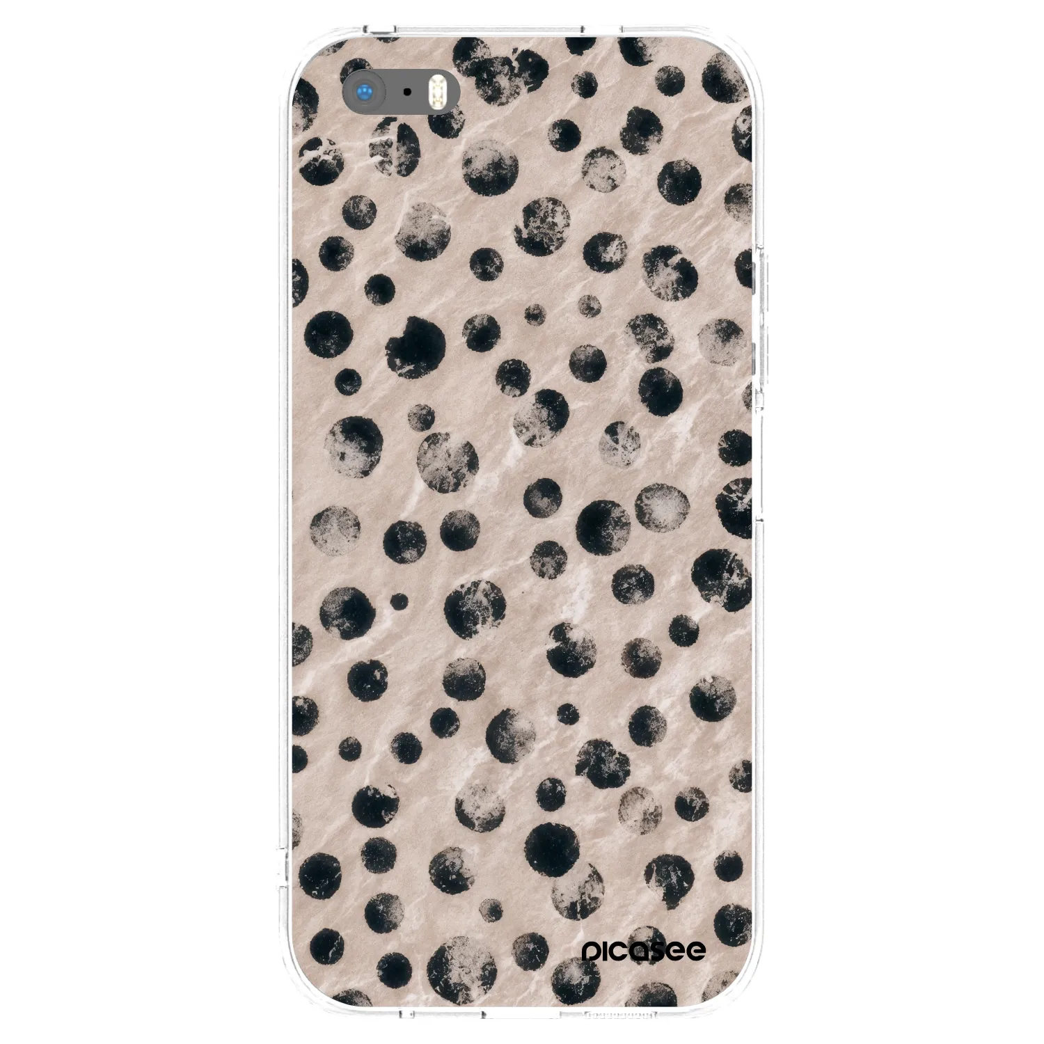 Picasee silikonski prozorni ovitek za Apple iPhone 5/5S/SE - Inked