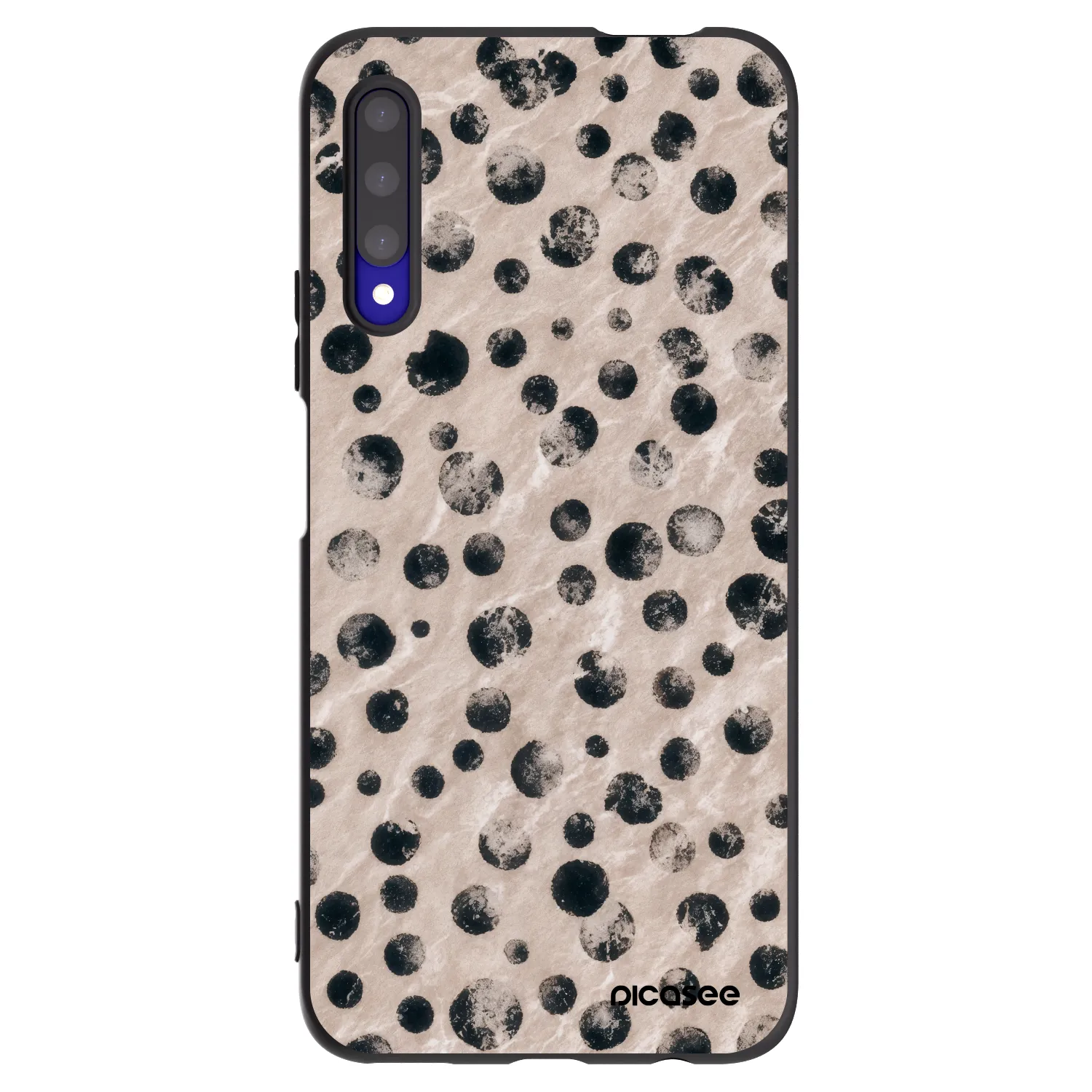 Picasee silikonski črni ovitek za Honor 9X Pro - Inked