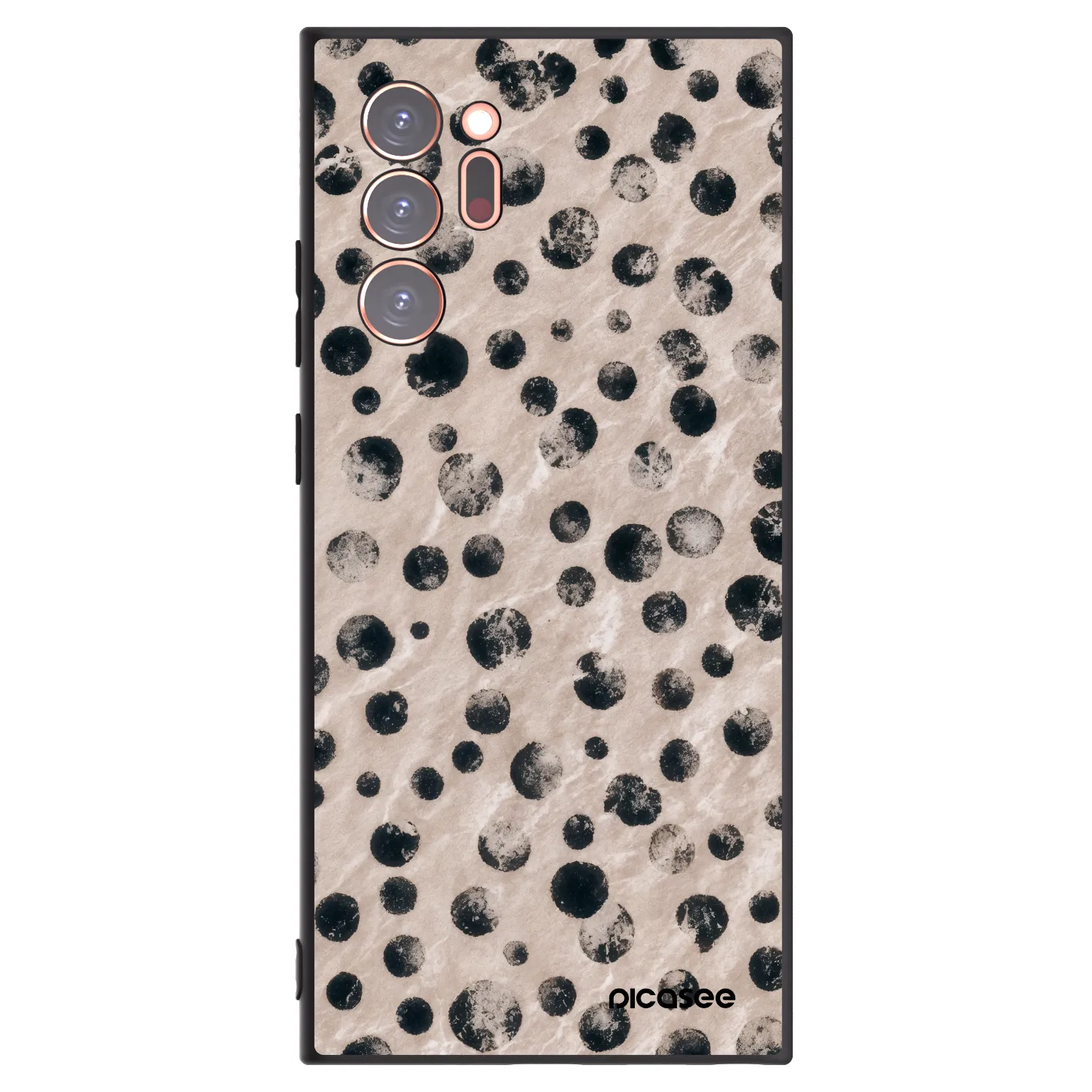 Picasee silikonski črni ovitek za Samsung Galaxy Note 20 Ultra - Inked