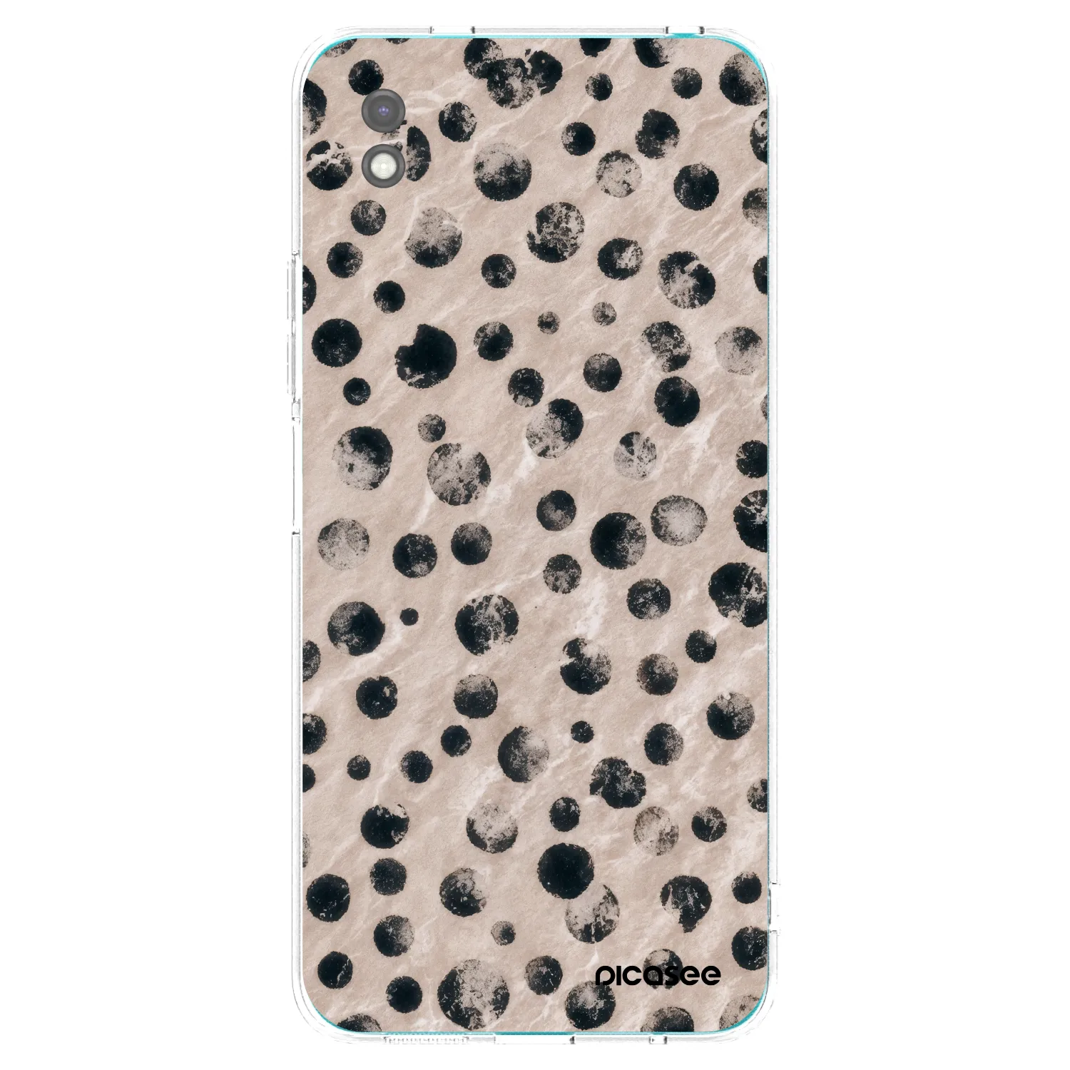 Picasee silikonski črni ovitek za Xiaomi Redmi 9A - Inked
