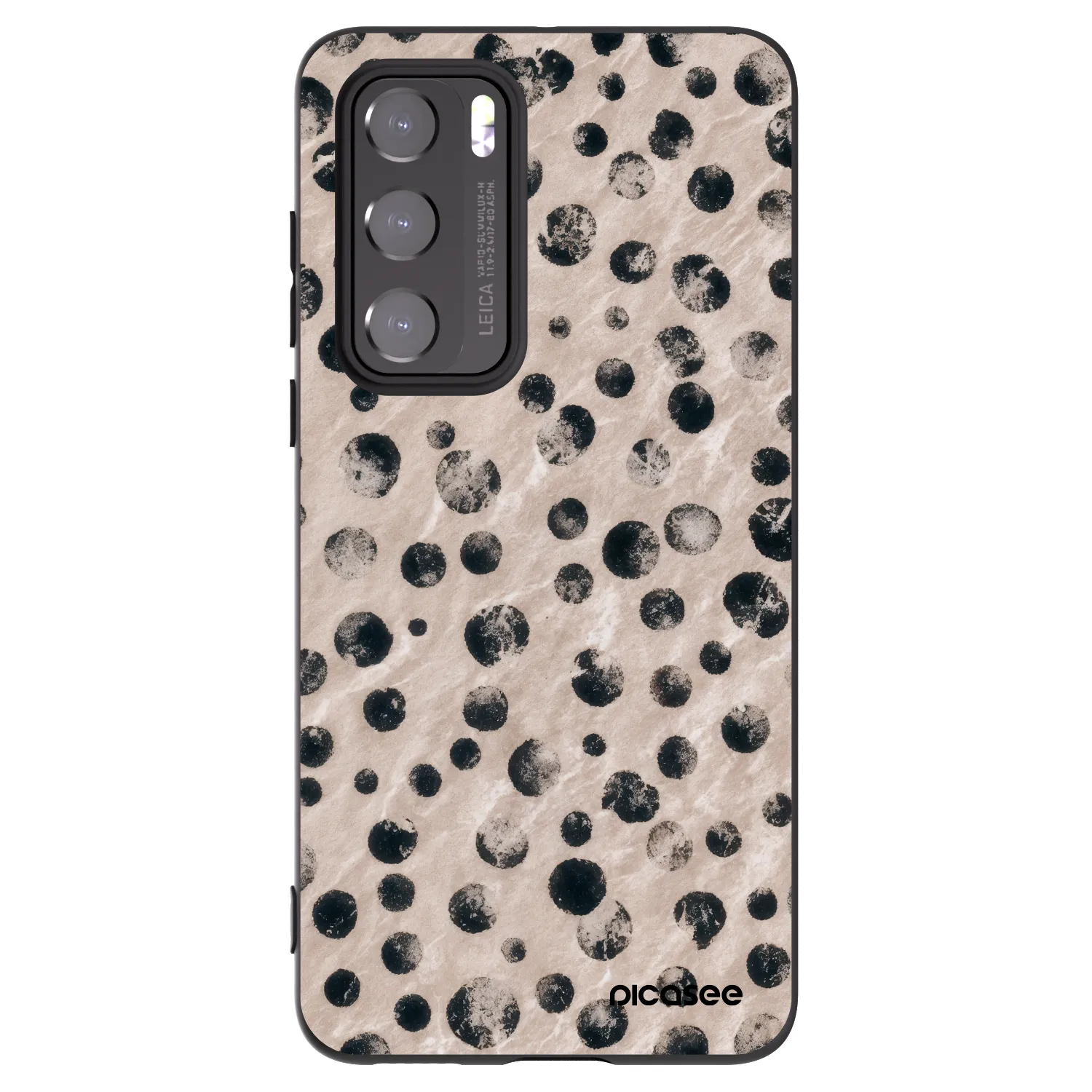Picasee silikonski črni ovitek za Huawei P40 - Inked
