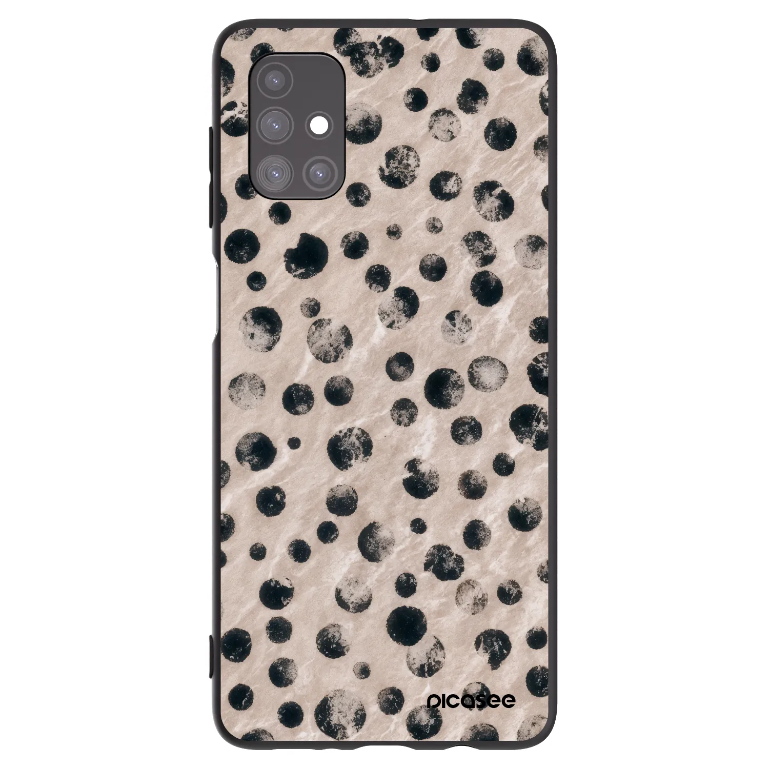 Picasee silikonski črni ovitek za Samsung Galaxy M51 M515F - Inked