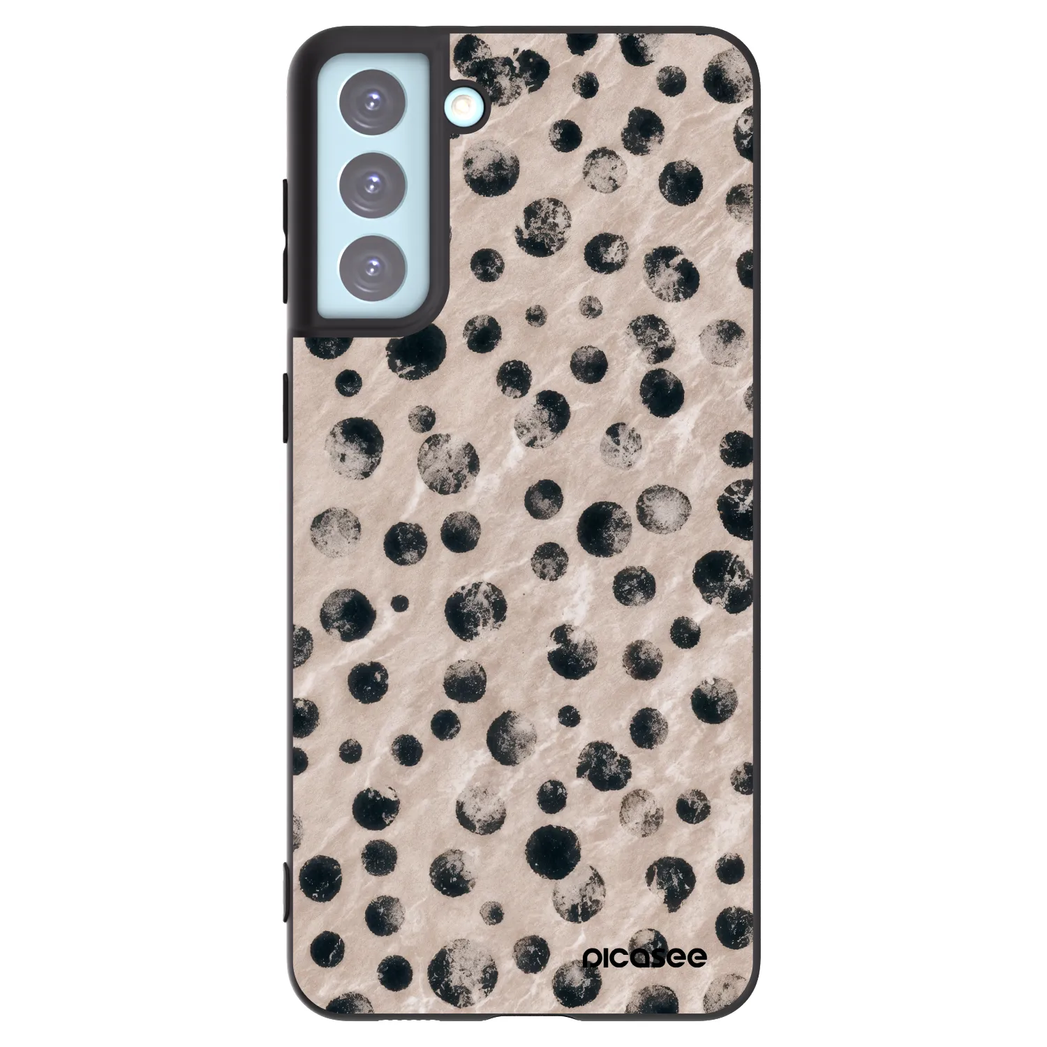 Picasee silikonski črni ovitek za Samsung Galaxy S21+ 5G G996F - Inked