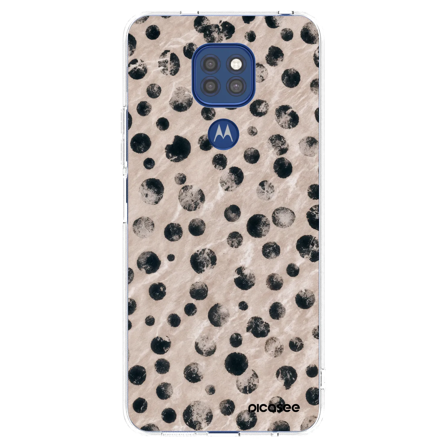 Picasee silikonski prozorni ovitek za Motorola Moto G9 Play - Inked