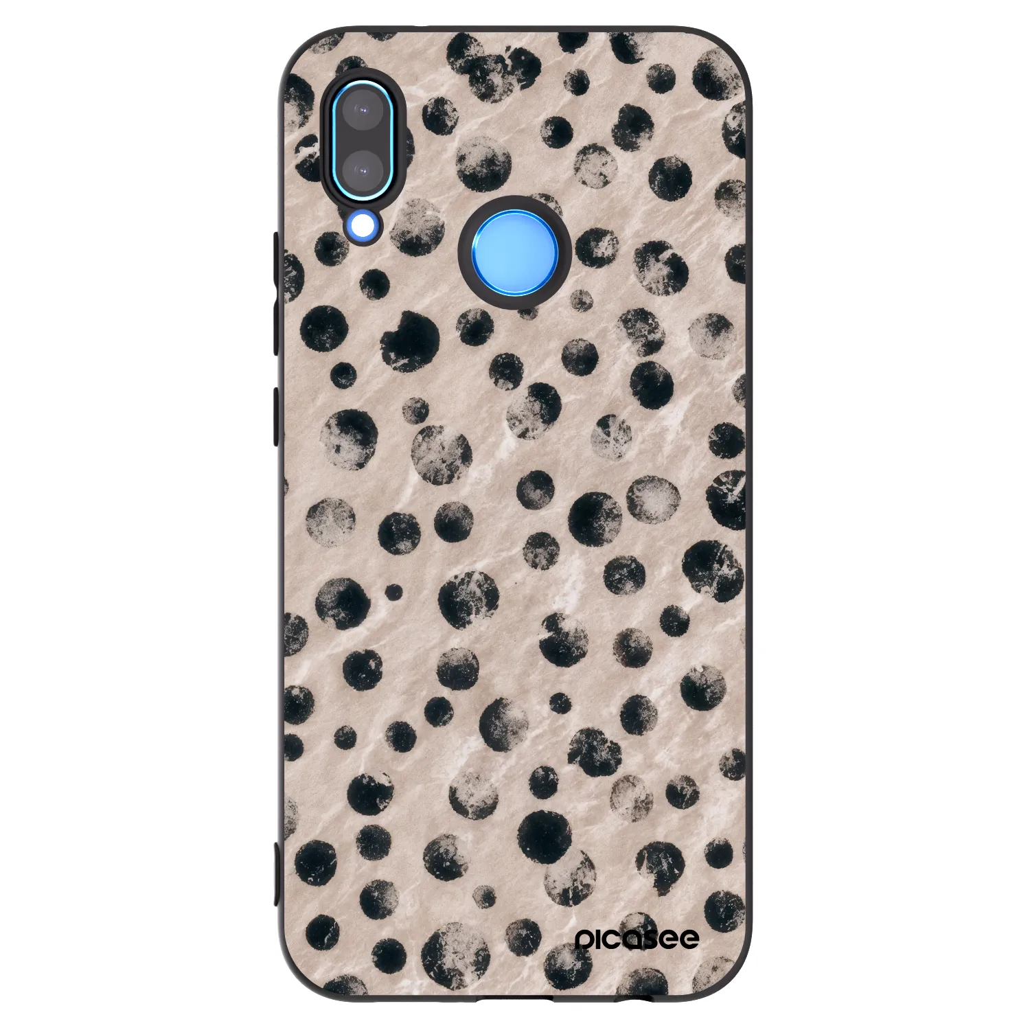 Picasee silikonski črni ovitek za Huawei P20 Lite - Inked