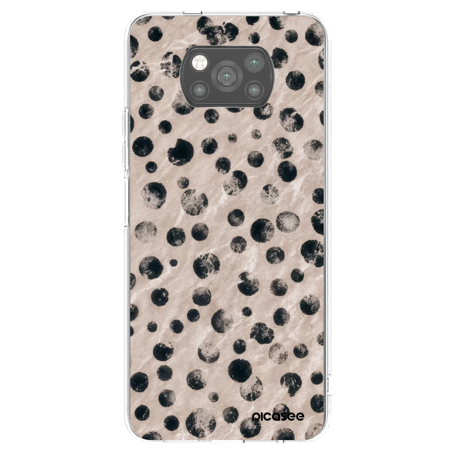 Picasee silikonski črni ovitek za Xiaomi Poco X3 Pro - Inked
