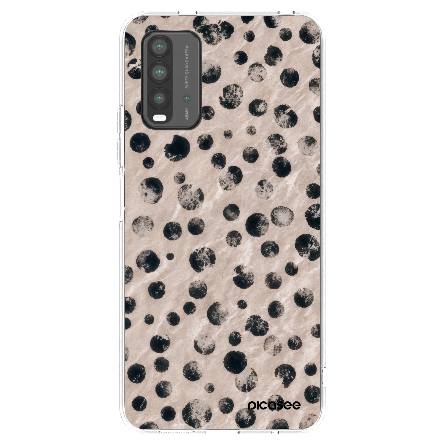 Picasee silikonski črni ovitek za Xiaomi Redmi 9T - Inked