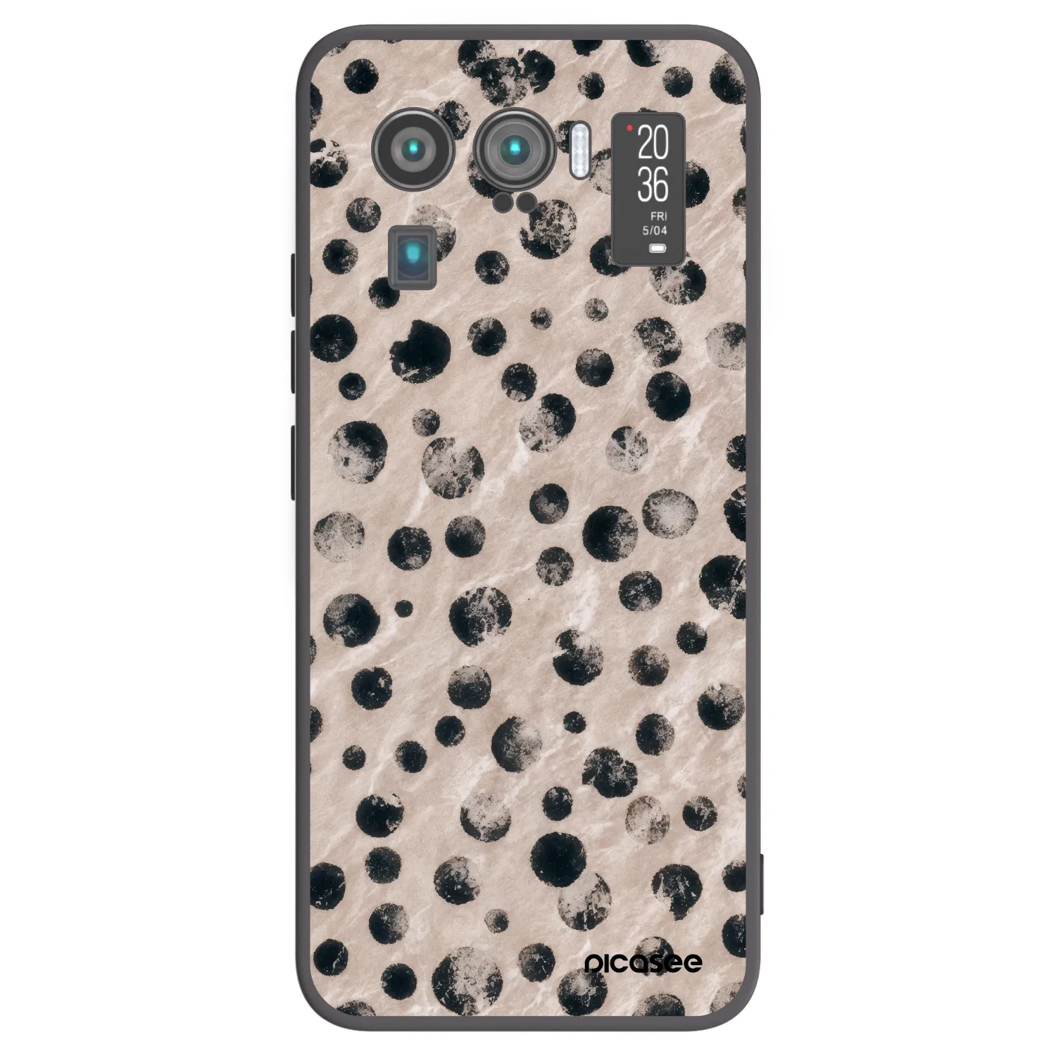 Picasee silikonski črni ovitek za Xiaomi Mi 11 Ultra - Inked