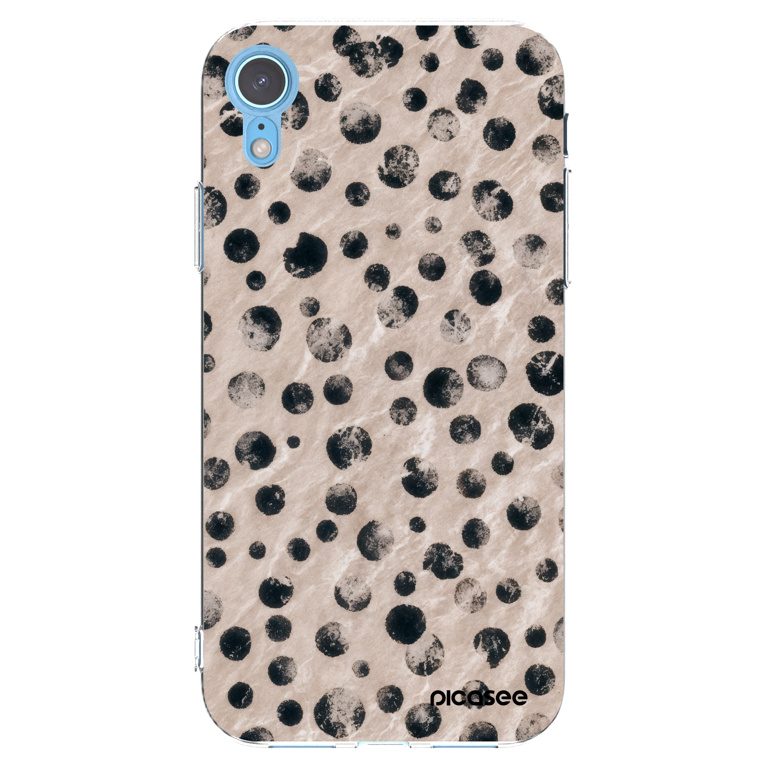 Picasee silikonski prozorni ovitek za Apple iPhone XR - Inked