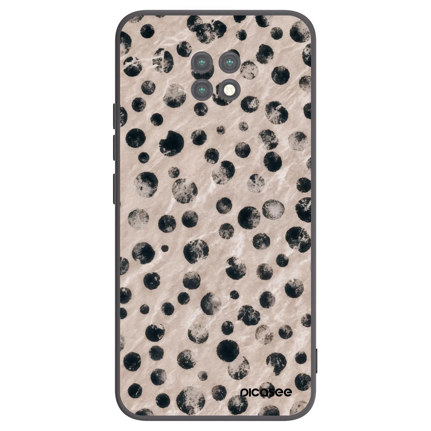 Picasee silikonski črni ovitek za Xiaomi Redmi Note 9T - Inked