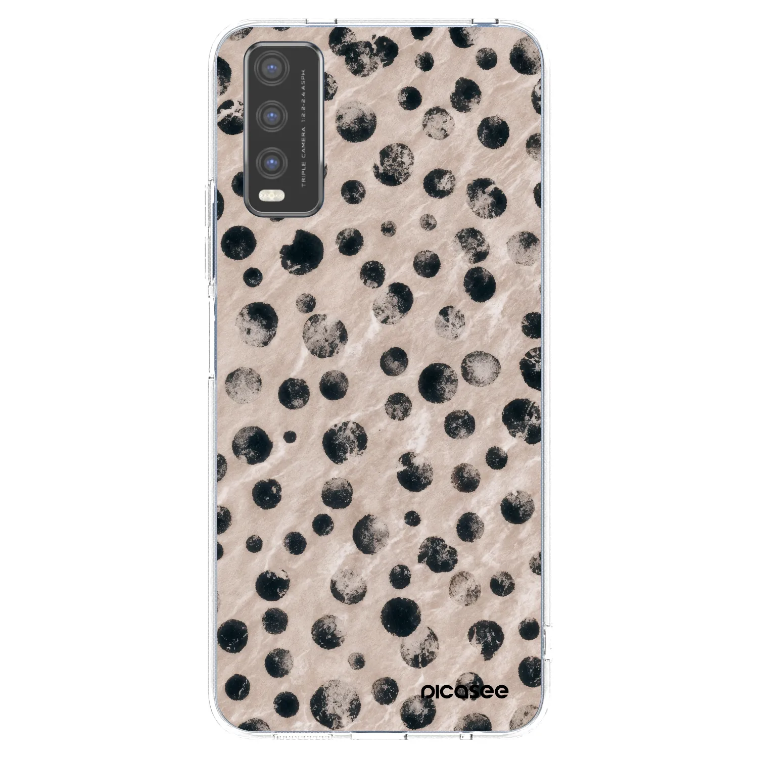 Picasee silikonski prozorni ovitek za Vivo Y20s - Inked