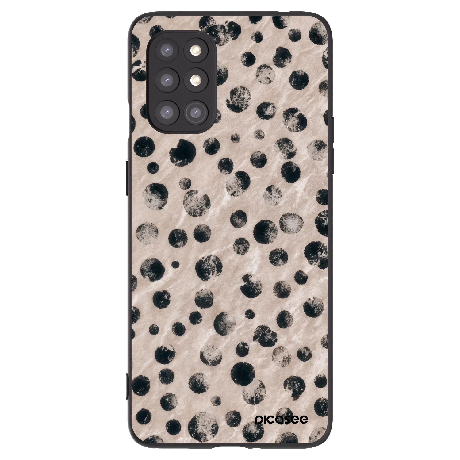 Picasee silikonski črni ovitek za OnePlus 8T - Inked