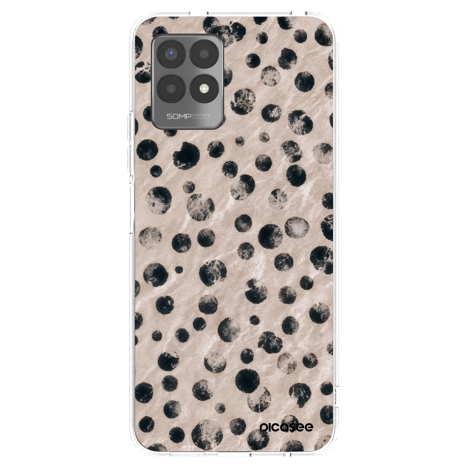 Picasee silikonski prozorni ovitek za Realme 8i - Inked