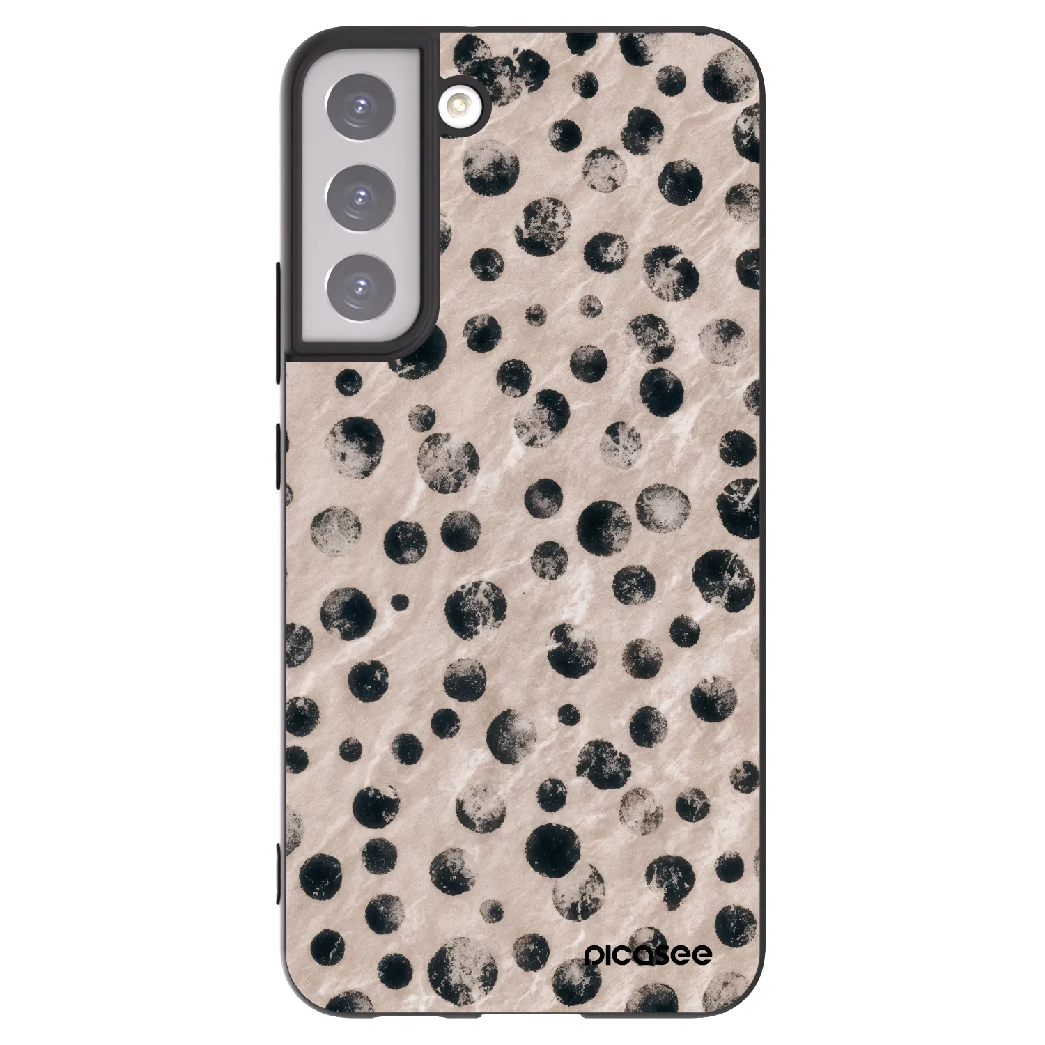 Picasee silikonski črni ovitek za Samsung Galaxy S22+ 5G - Inked