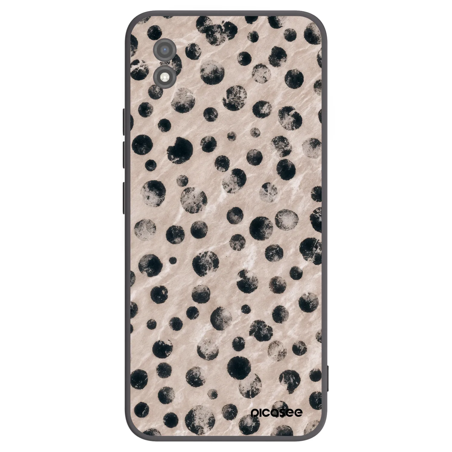 Picasee silikonski črni ovitek za Realme C11 (2021) - Inked