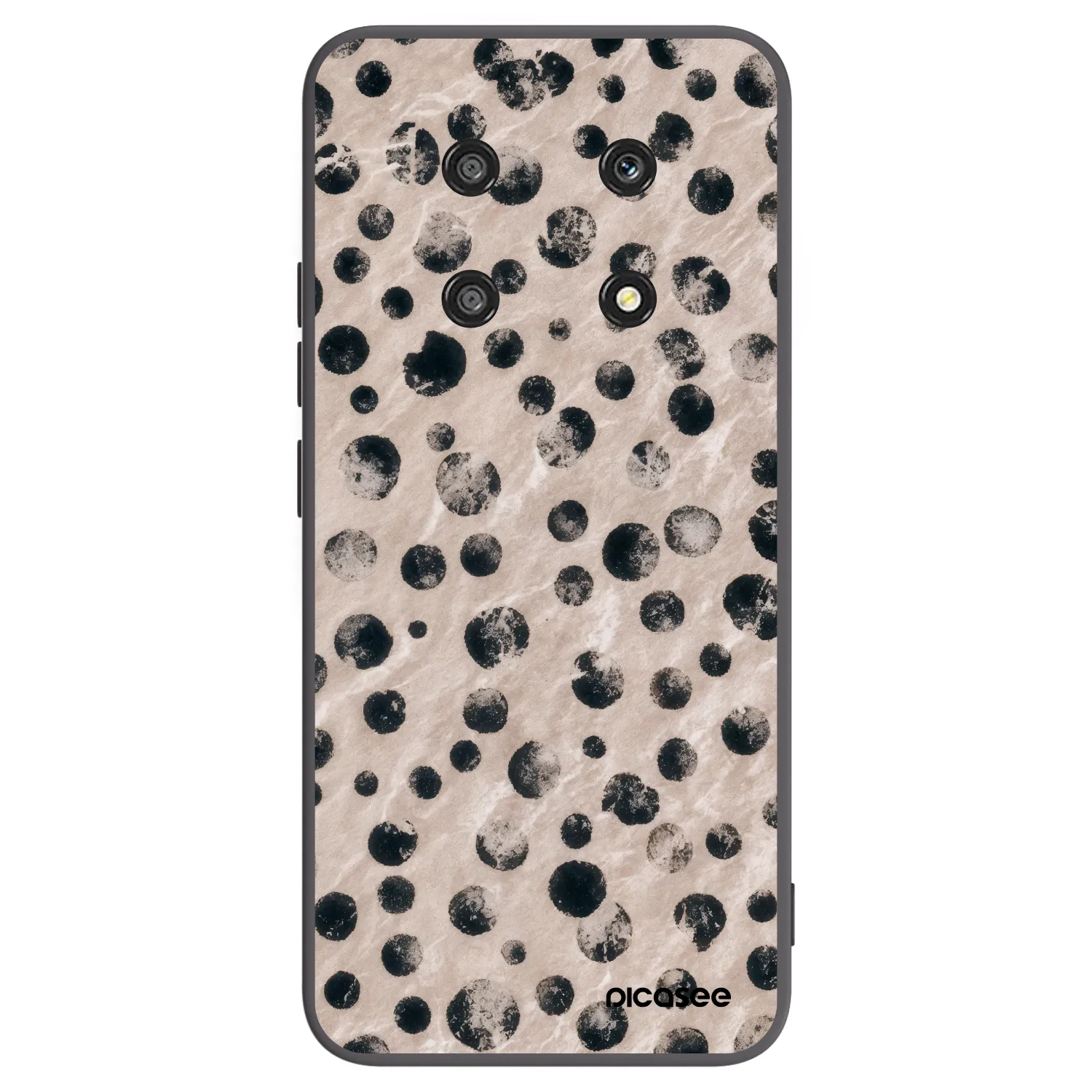 Picasee silikonski črni ovitek za Honor Magic4 Lite 5G - Inked