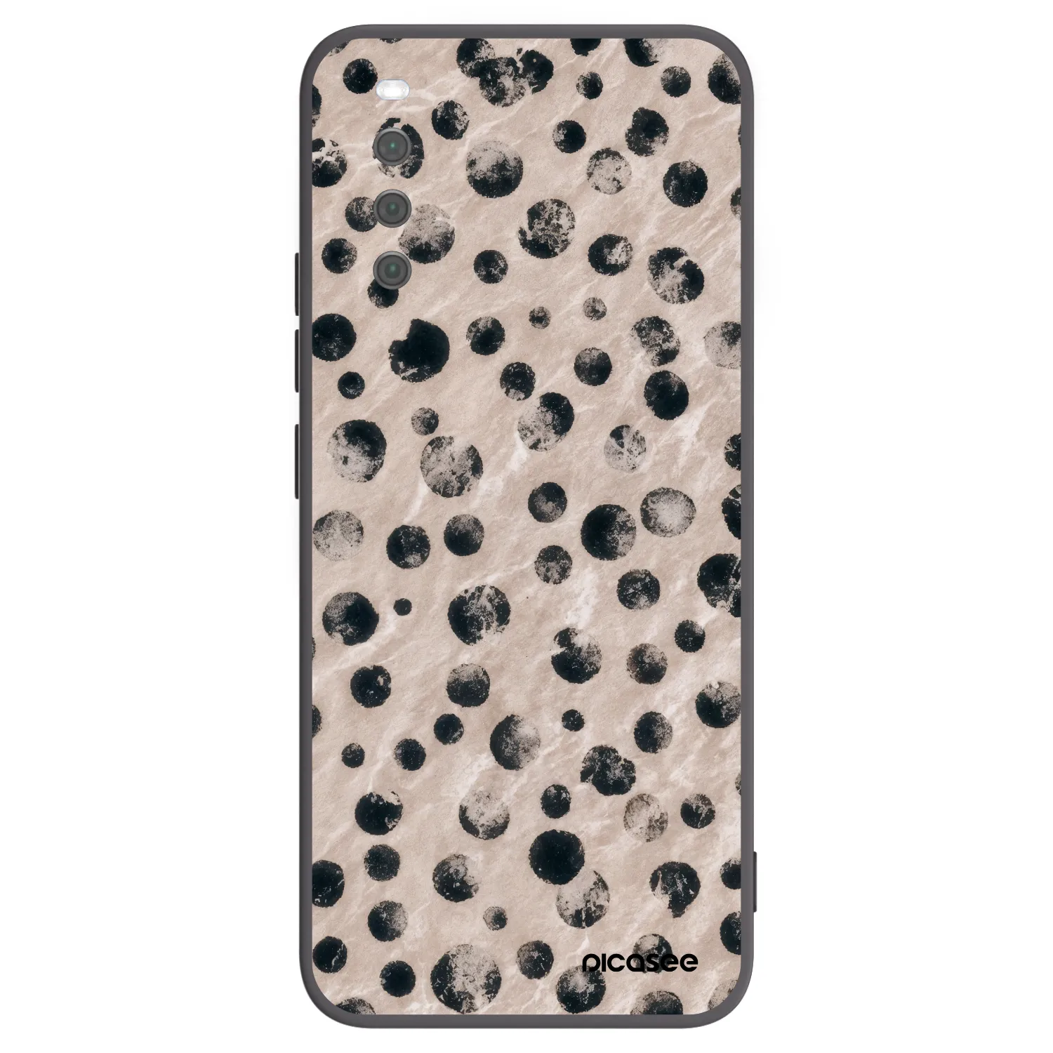 Picasee silikonski črni ovitek za Sony Xperia 10 III - Inked