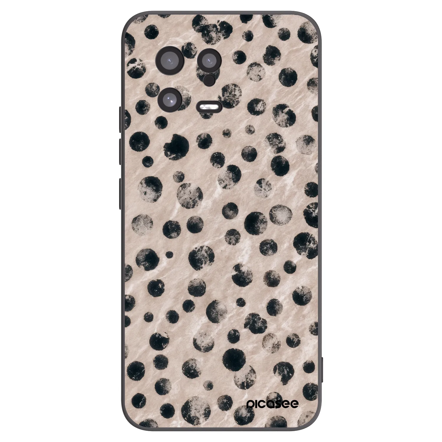 Picasee silikonski črni ovitek za Xiaomi 13 - Inked