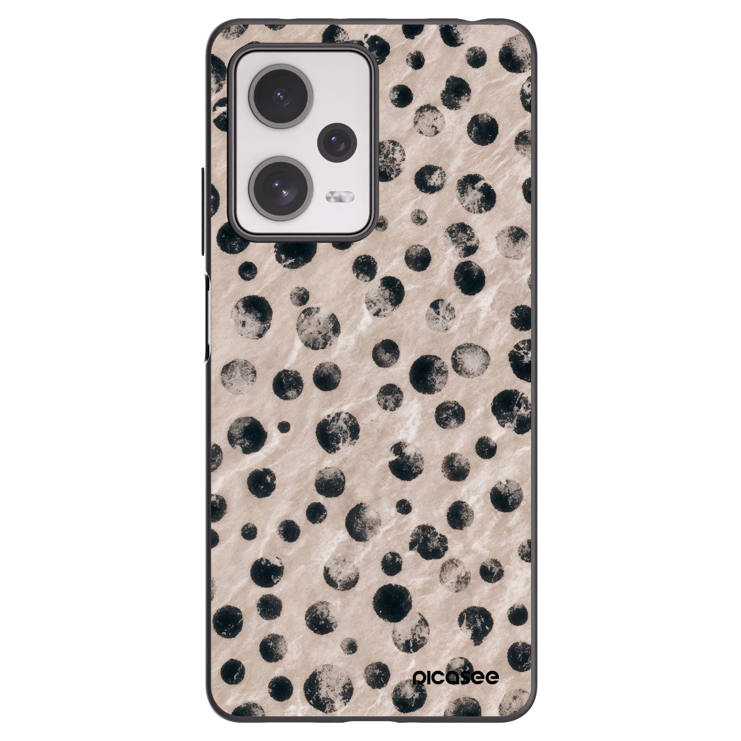Picasee silikonski črni ovitek za Xiaomi Redmi Note 12 Pro+ 5G - Inked