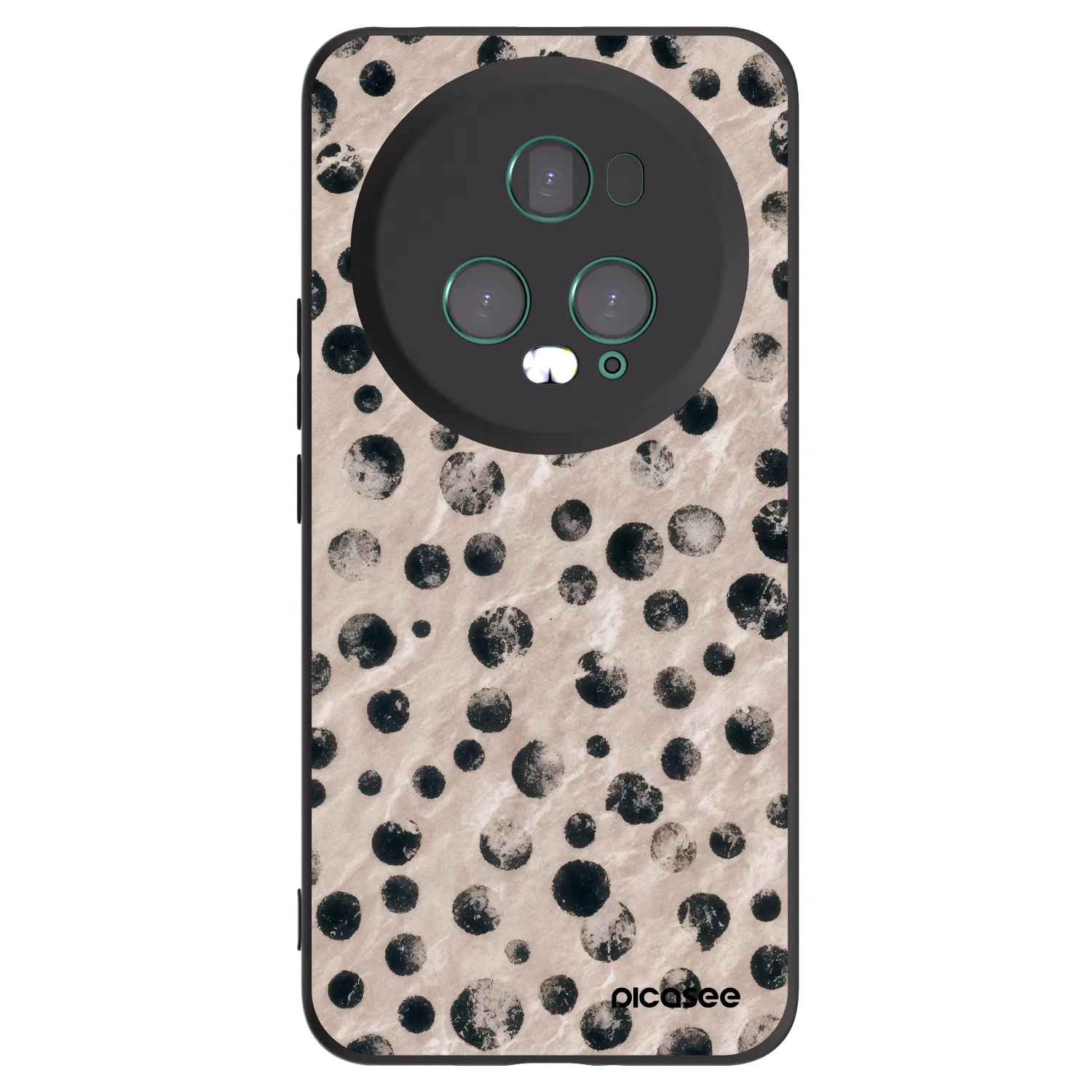 Picasee silikonski črni ovitek za Honor Magic5 Pro - Inked