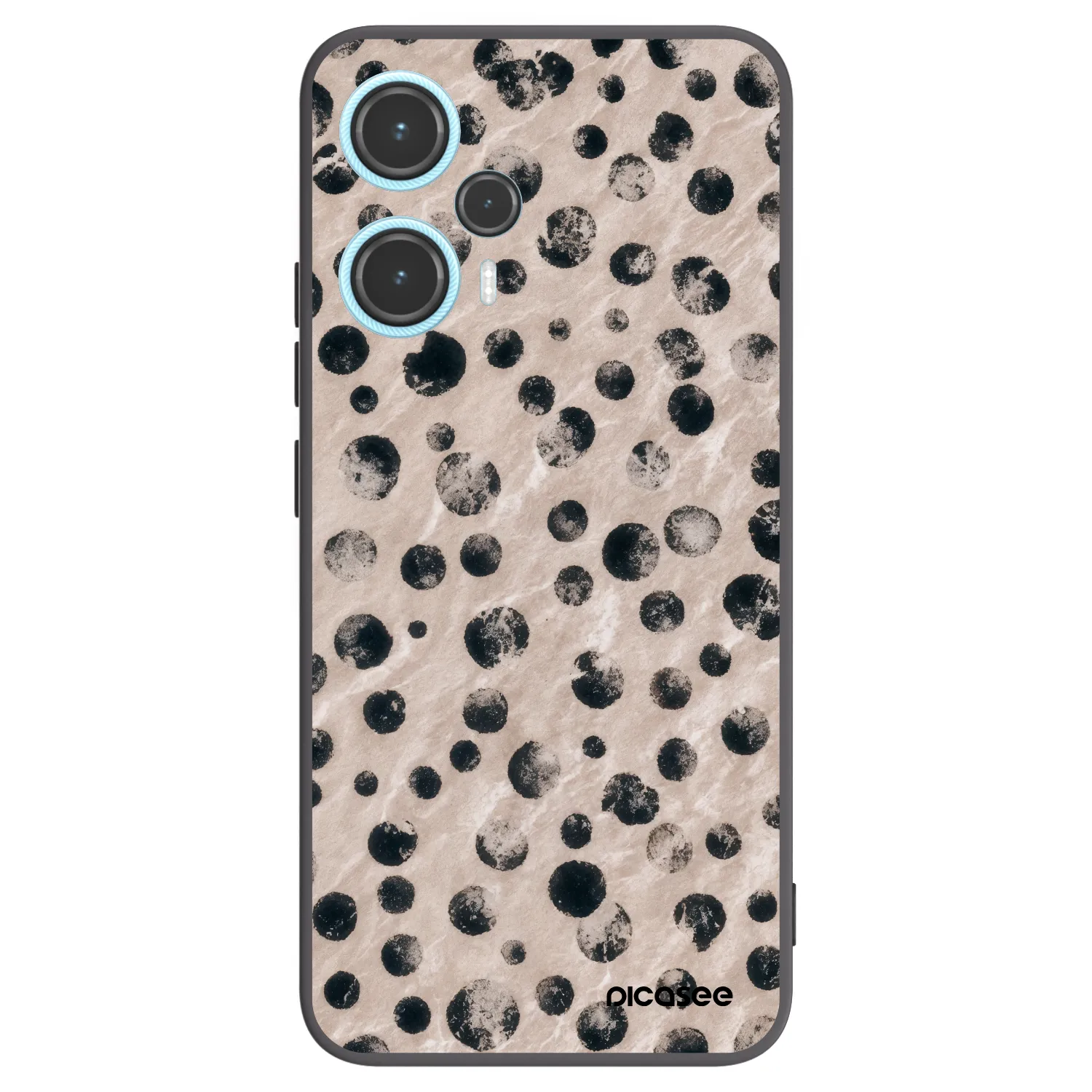 Picasee silikonski črni ovitek za Xiaomi Poco F5 - Inked