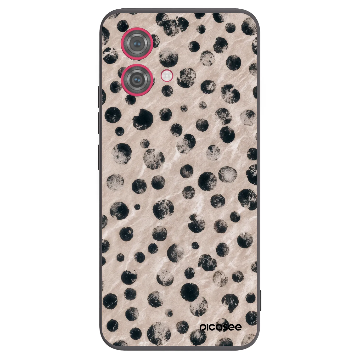Picasee silikonski črni ovitek za Motorola Moto G84 5G - Inked
