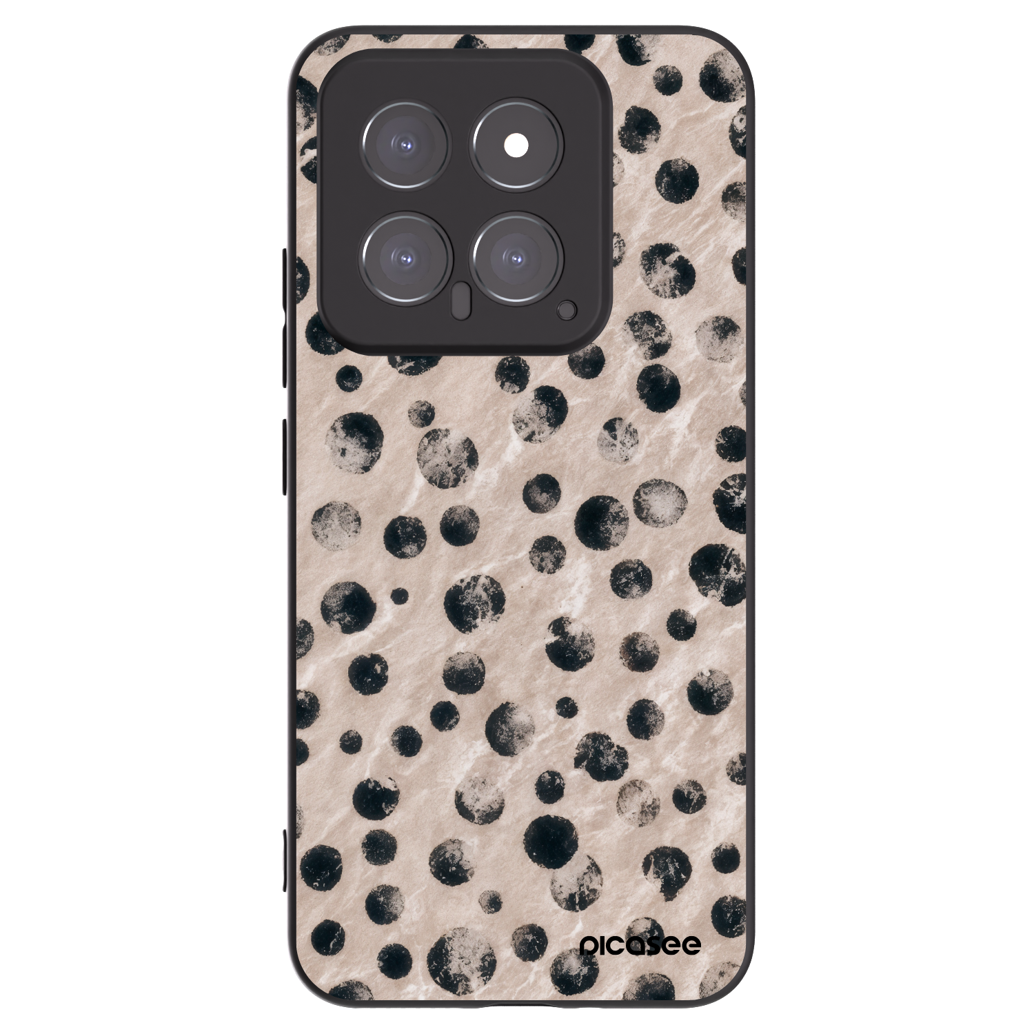 Picasee silikonski črni ovitek za Xiaomi 14 - Inked