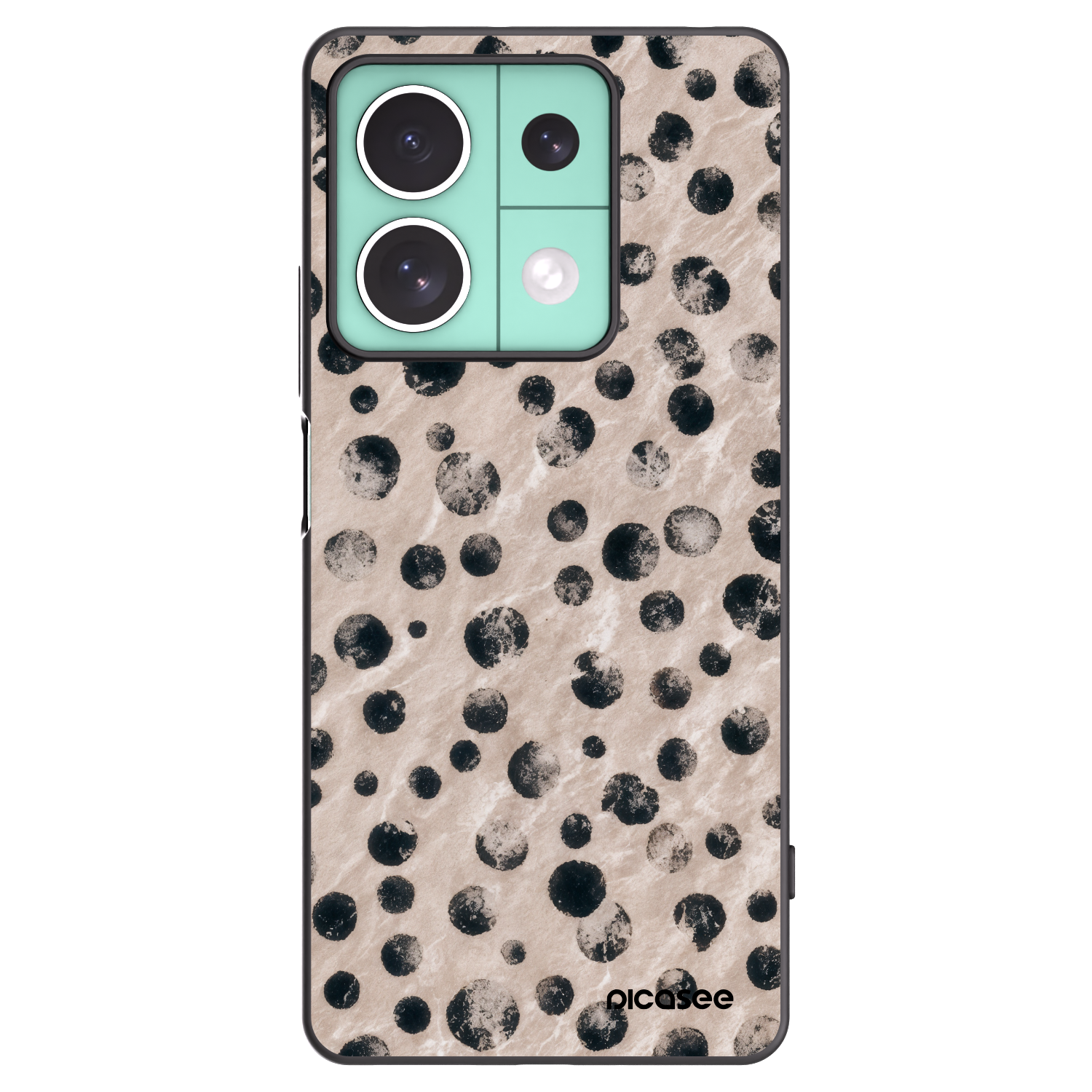 Picasee silikonski črni ovitek za Xiaomi Redmi Note 13 5G - Inked