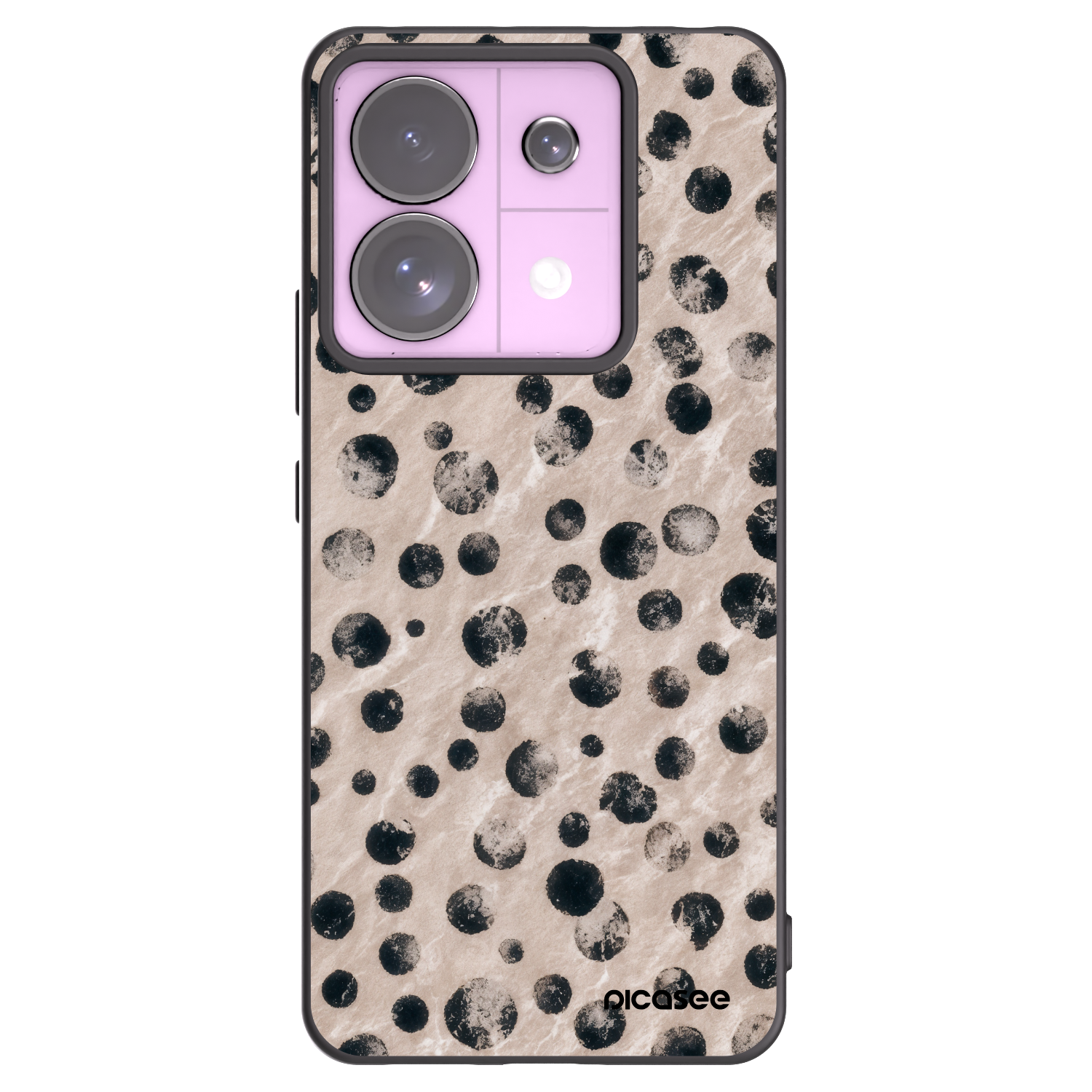 Picasee silikonski črni ovitek za Xiaomi Redmi Note 13 Pro 5G - Inked