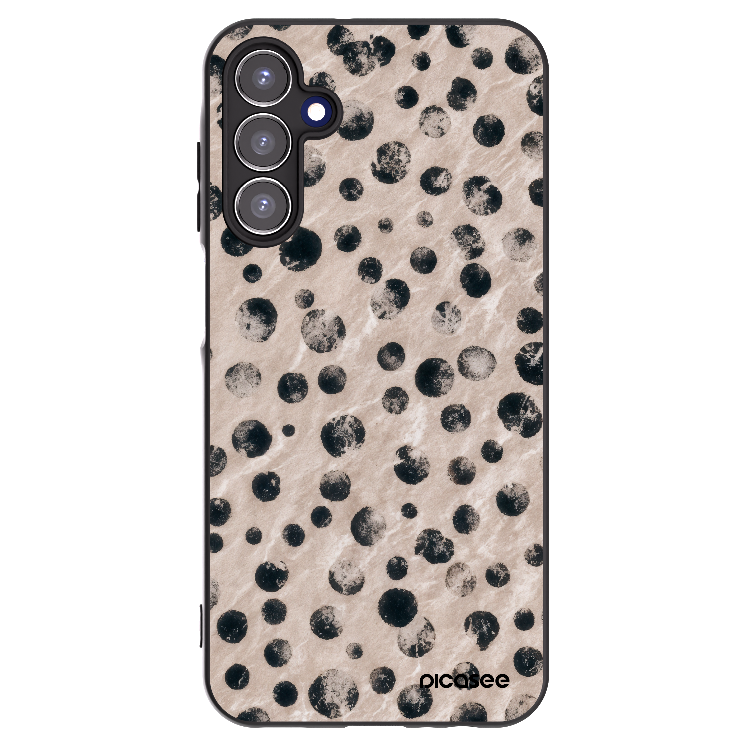 Picasee silikonski črni ovitek za Samsung Galaxy A15 A155F 4G - Inked