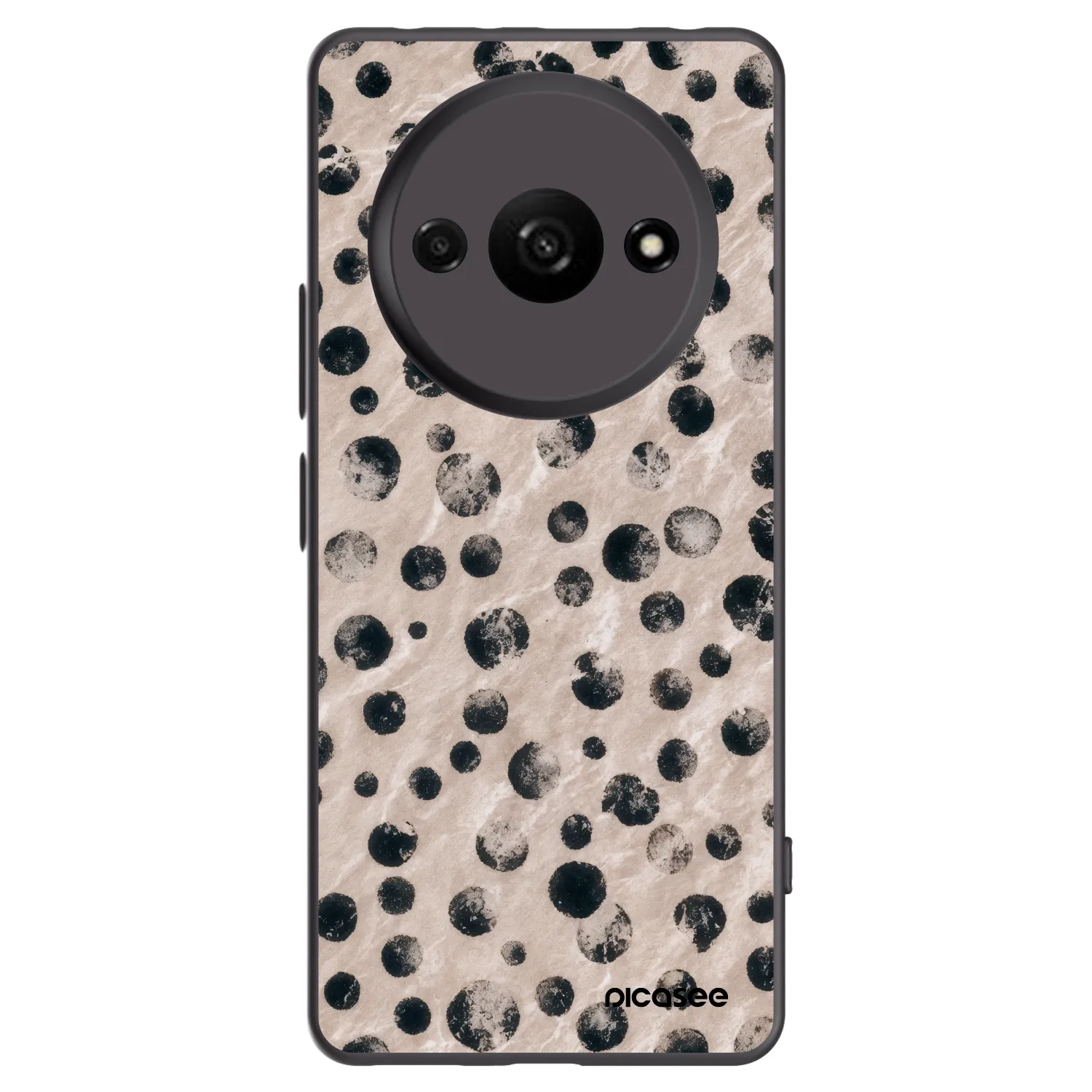 Picasee silikonski črni ovitek za Xiaomi Redmi A3 - Inked