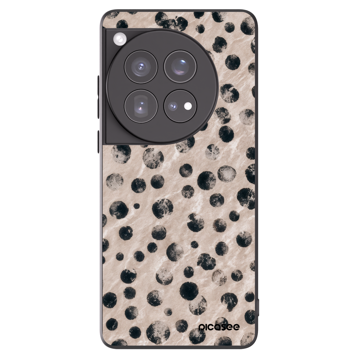 Picasee silikonski črni ovitek za OnePlus 12 5G - Inked