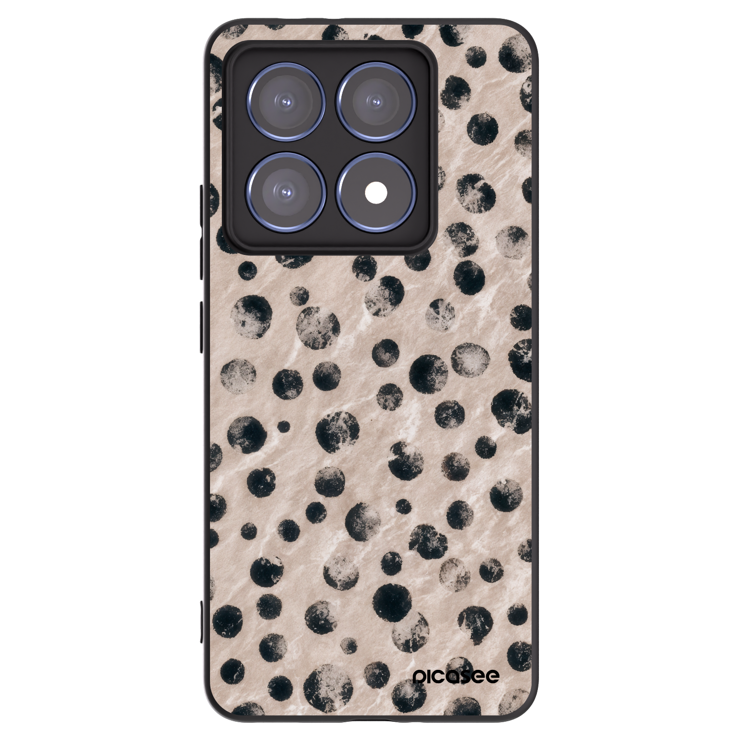 Picasee silikonski črni ovitek za Xiaomi 14T Pro - Inked