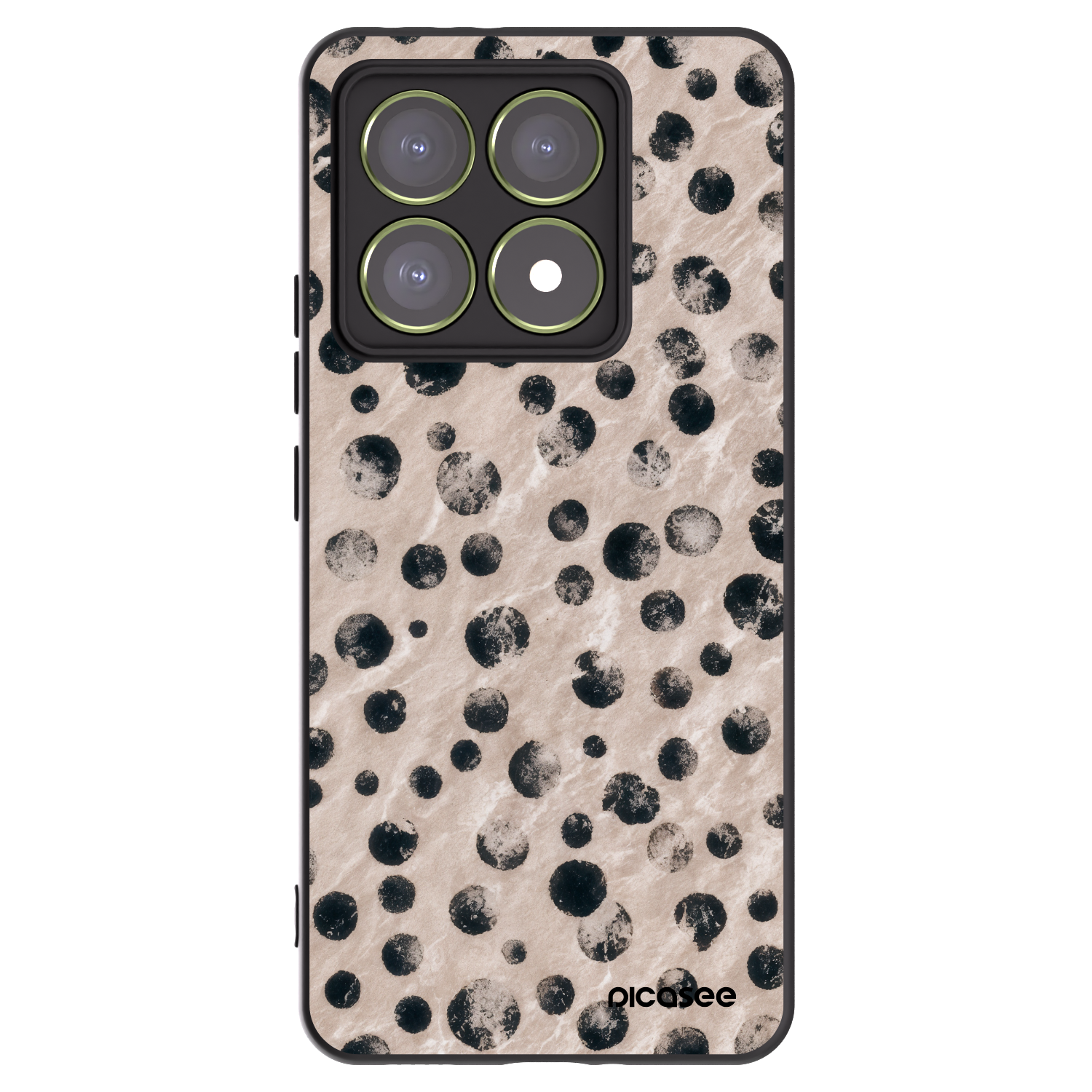 Picasee silikonski črni ovitek za Xiaomi 14T - Inked