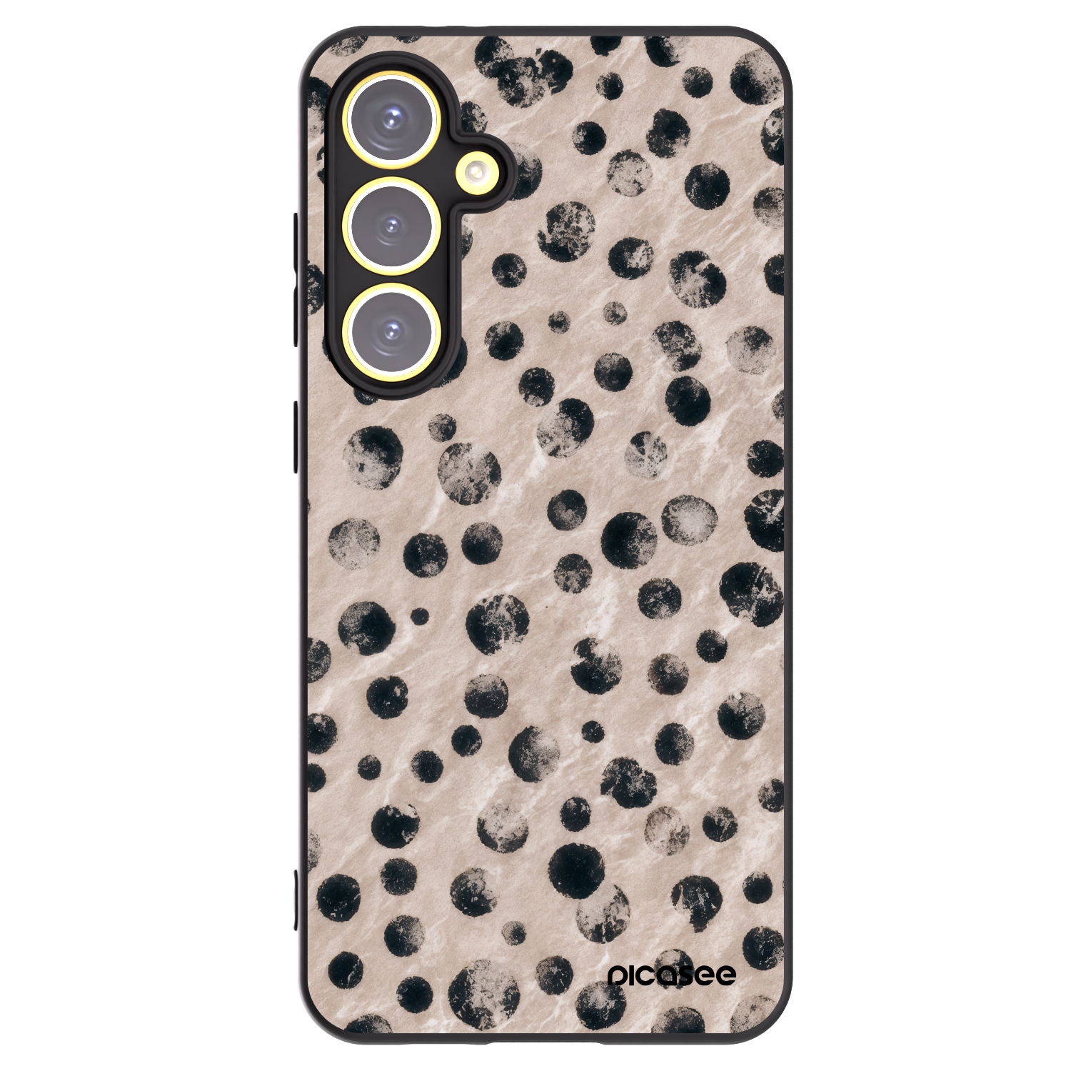 Picasee silikonski črni ovitek za Samsung Galaxy S24 FE S721B - Inked