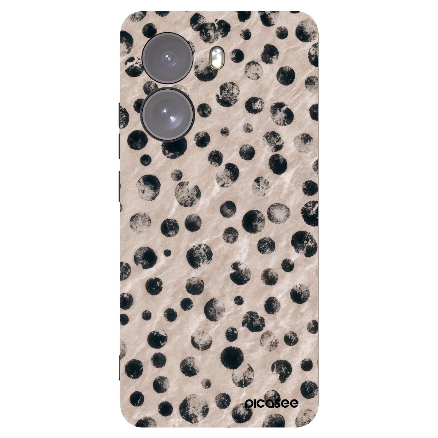 Picasee silikonski črni ovitek za Xiaomi Poco X7 - Inked