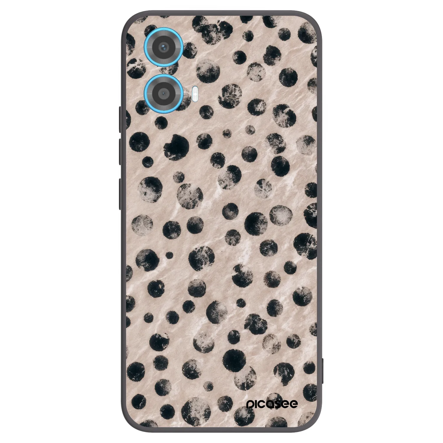 Picasee silikonski črni ovitek za Motorola Moto G34 5G - Inked