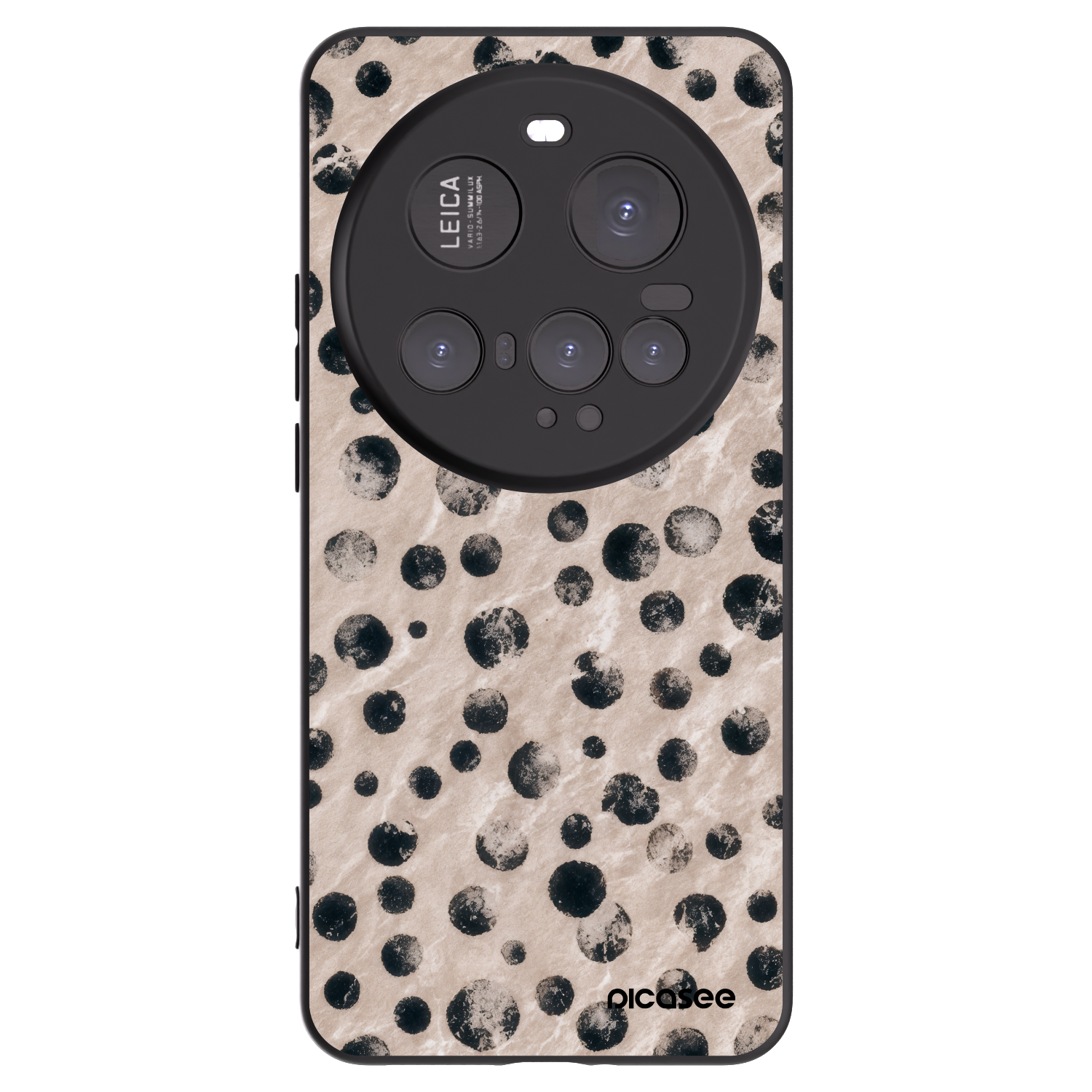 Picasee silikonski črni ovitek za Xiaomi 15 Ultra - Inked