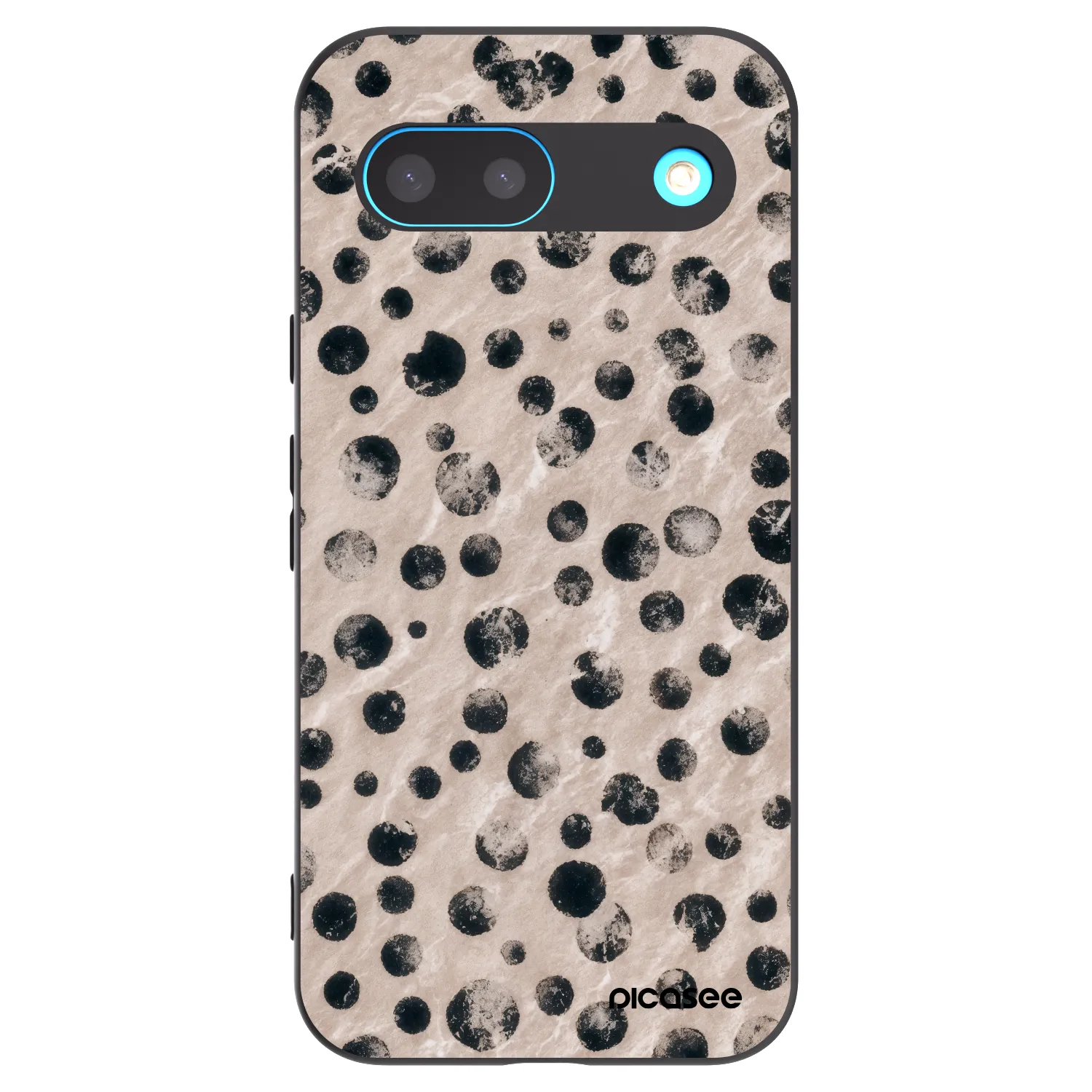 Picasee silikonski črni ovitek za Google Pixel 8 - Inked
