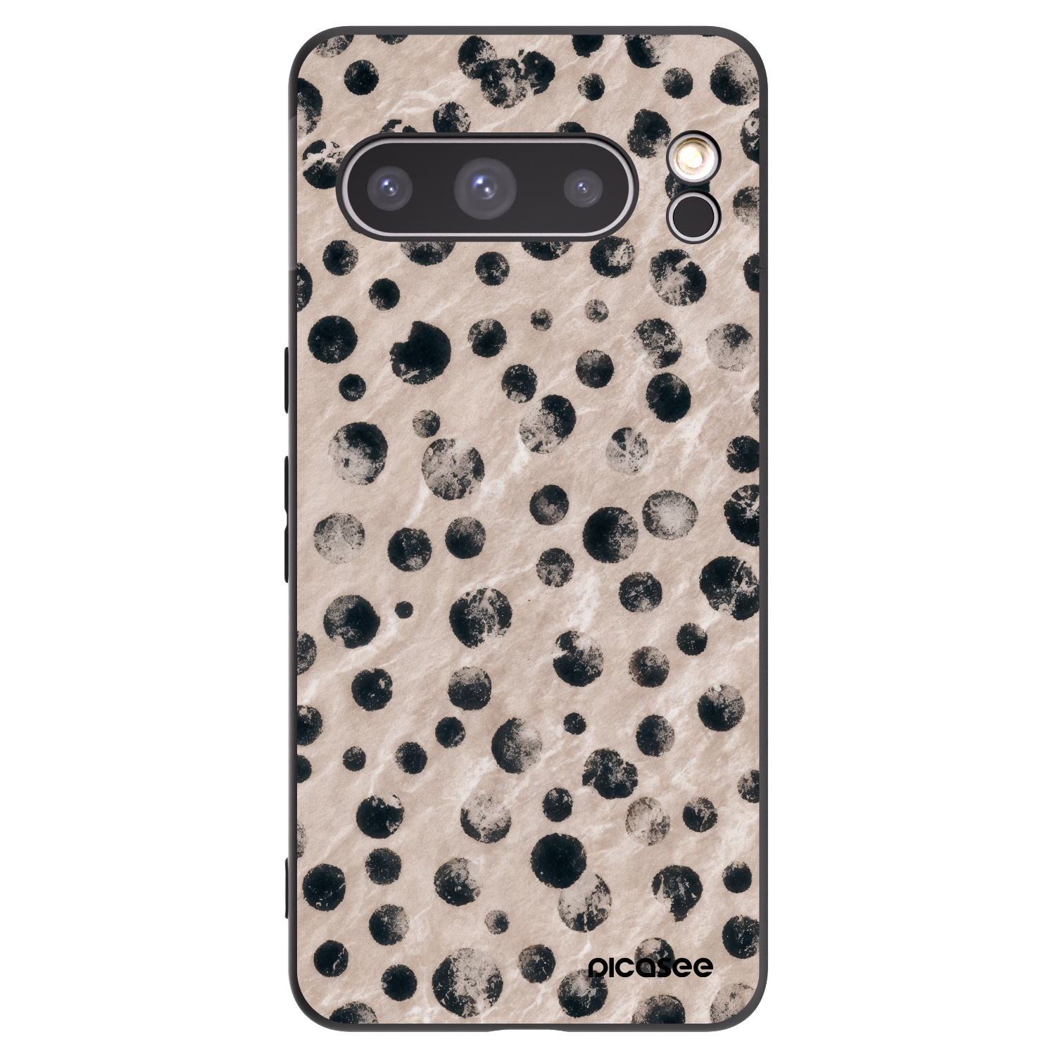 Picasee silikonski črni ovitek za Google Pixel 8 Pro - Inked