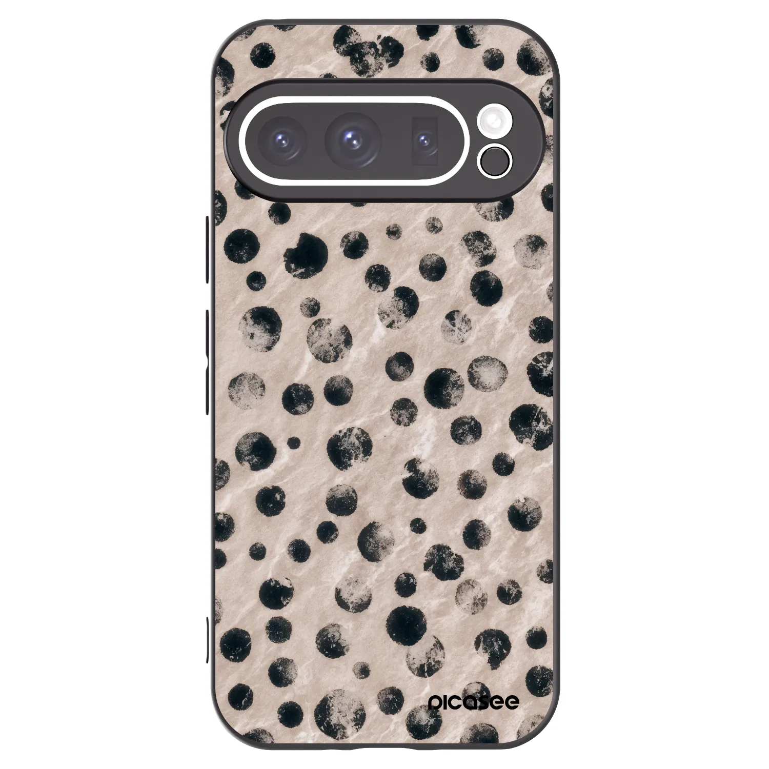 Picasee silikonski črni ovitek za Google Pixel 9 Pro - Inked