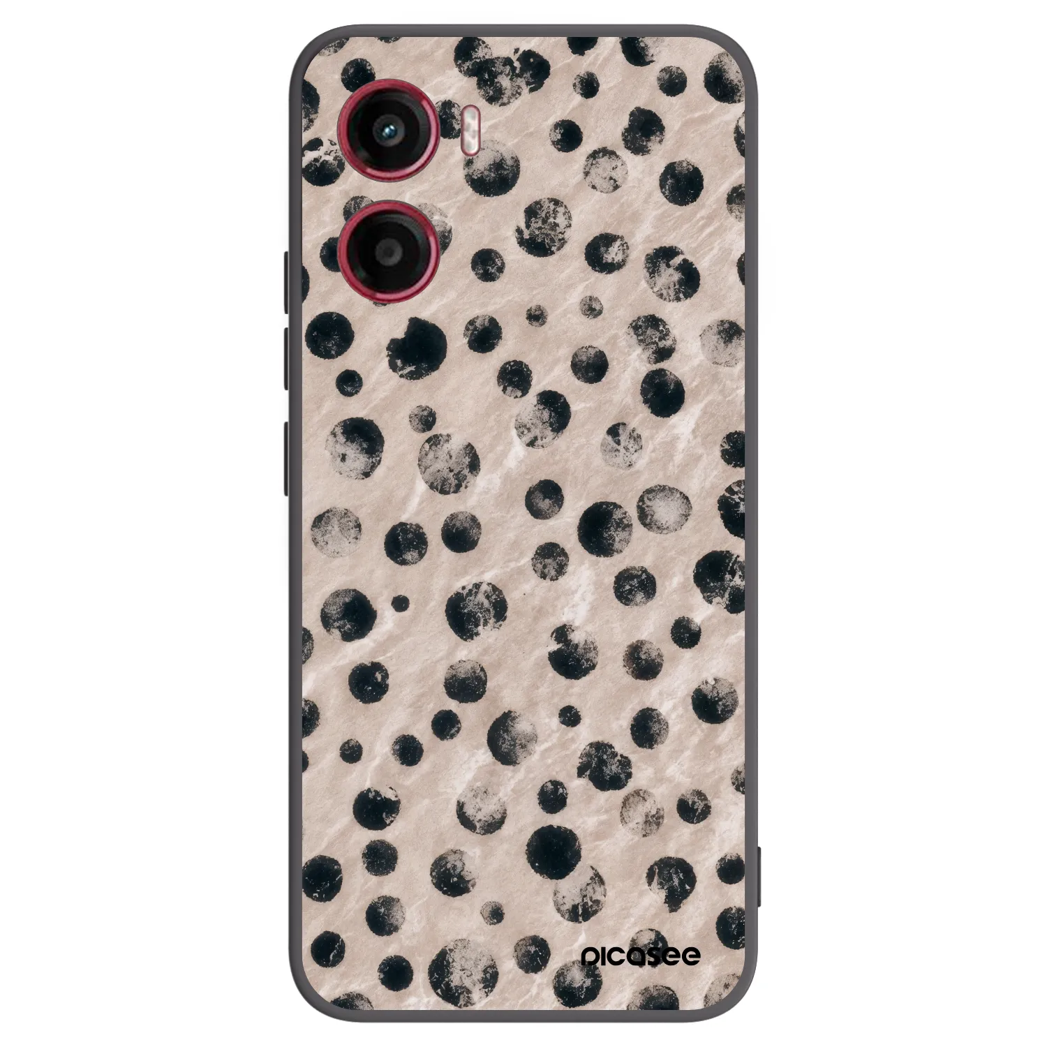 Picasee silikonski črni ovitek za Motorola Moto G05 - Inked